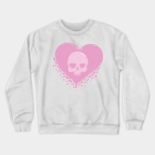 Skull hearts Crewneck Sweatshirt